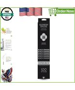 Fun &amp; Energetic Black Stinger Charcoal Incense - 100 Sticks for Yoga &amp; R... - €17,88 EUR