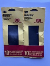 3M Imperial 9 in. L X 2-2/3 in. W 800 Grit Silicon Carbide Sanding Sheet... - £11.34 GBP