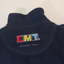 Vintage CMT International Country Music Men's Blue Fleece Jacket Pullover Sz XL image 12