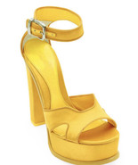 Alexander McQueen Platform Yellow Sandals Sz 41 $1090 - £393.46 GBP