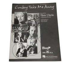 Dixie Chics Cowboy Take Me Away Sheet Music Piano Vocal Guitar Hal Leonard - £9.43 GBP