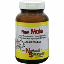 Natural Sources - Raw Male, 60 capsules - $16.75