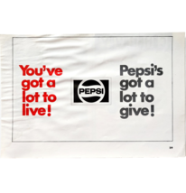 1971 Pepsi Cola Soda Advertisement Vintage A Lot To Live A Lot To Give P... - $19.99