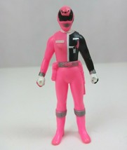 2004 Bandai Power Ranger Light Patrol SPD Pink Power Ranger 3.5&quot; Vinyl F... - £8.42 GBP
