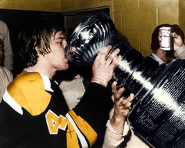 Bobby Orr 8X10 Photo Hockey Boston Bruins Nhl Picture With Cup - £3.87 GBP