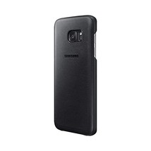 Samsung Original Leather Cover for Galaxy S7 Edge - Black  - $56.00