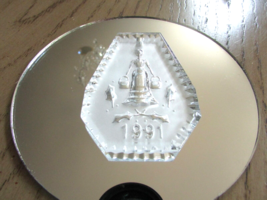 Waterford Crystal Ornament 12 Days of Christmas 1991 Maids a Milking - £11.78 GBP