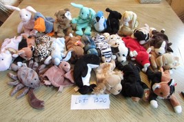 LOT OF 24  HARD TO FIND TY BEANIE BABIES  - EXC - LOT B20 - $26.97