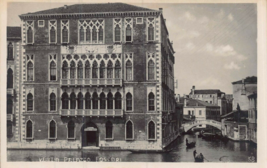 Venezia Italy~Palazzo CA&#39;FOSCARI-GOTHIC Architecture~Real Photo Postcard - £7.77 GBP
