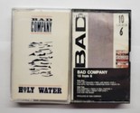 Bad Company Cassette Lot Holy Water and 10 From 6 - £7.93 GBP