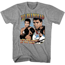 Muhammad Ali Boxing Scrapbook Men&#39;s T Shirt Greatest of All Time Legend - £20.48 GBP+