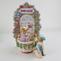  Cherished Teddies 203114 Romeo &amp; Juliet Collectors Set Vintage Bear Figurines - £23.59 GBP