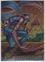 N) 1995 Fleer Ultra Marvel Trading Card X-Men Blood Scream #62 - £1.56 GBP