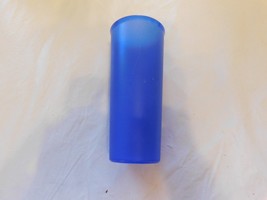 Tupperware Stackable #107-48 Tumbler Cup Glass Vintage Blue *^ - $12.86