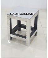 NauticalMart Aluminum Side Table Modern Stool - $547.52 CAD