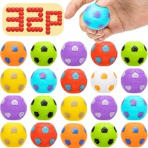 32 Pcs Soccer Party Favors for Kids 4 8 8 12 Mini Fidget Spinners Soccer Ball To - £18.26 GBP