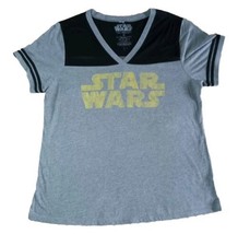 STAR WARS HER UNIVERSE 77  GRAY AND BLACK TEE-SHIRT SIZE 3X - £7.12 GBP