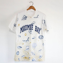 Vintage Lake Erie Maumee Bay Ohio T Shirt Large - £21.19 GBP