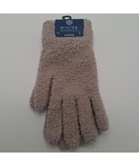 Winter Essentials Women&#39;s Cozy Gloves, One Size, Tan - $184.69 MXN