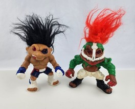 1992 Battle Monster Trolls Knockout Boxing &amp; Football Player 1992 Hasbro - £46.38 GBP