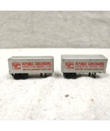 Republic Carloading Semi Trailers for Flat Car N Scale Unbranded Set of Two - £6.70 GBP