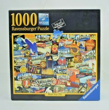 Ravensburger Road Trip USA 1000 Piece Jigsaw Puzzle 100% Complete No.81370 - £24.56 GBP