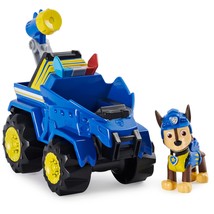 Paw Patrol, Dino Rescue Chases Deluxe Rev Up Vehicle with Mystery Dinosaur Figur - £28.76 GBP