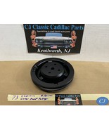 OEM 73 Cadillac 472 500 Engine CAST IRON WATER PUMP PULLEY DOUBLE GROOVE - $203.51 CAD