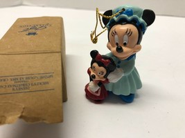 AVON Disney MINNIE MOUSE as Mrs Cratchit Christmas Carol Ornament - $9.90
