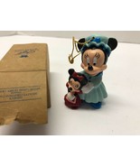 AVON Disney MINNIE MOUSE as Mrs Cratchit Christmas Carol Ornament - $13.56 CAD