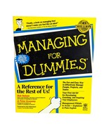Managing For Dummies  Paperback By Bob Nelson &amp; Peter Economy - £3.93 GBP