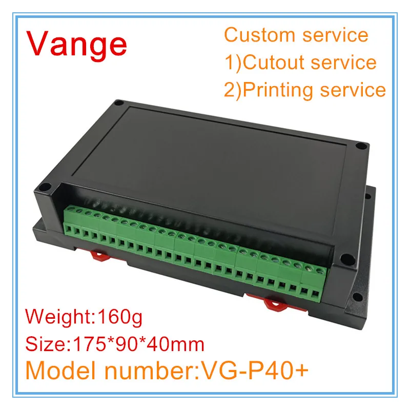 1pcs/lot electronic PLC project box 175*90*40mm ABS plastic enclosure case - £12.10 GBP