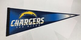 Vintage Wincraft San Diego Chargers Pennant Banner  Get It While You Can... - $6.93