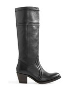 Frye Jane BOOTS 14L Stitch Black Smooth Full Grain BOOTS NEW SZ 5.5  - $286.11