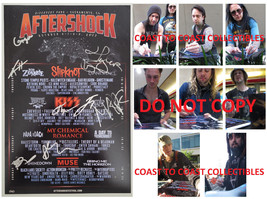 2022 Aftershock Festival signed 12x18 event poster COA exact Proof - £311.49 GBP