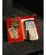 NEW! Vintage Dickson Hand Warmer box, velvet pouch, instructions No. 888 - $29.67