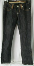 coogi women&#39;s jeans size 7/8 bootcut actual inseam 32.5 inches - $19.79