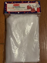 2 New Vintage 1994 Rubbermaid Washable 20.5”x26.5” Mesh Laundry Bags #69... - $328.66 MXN