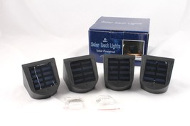4 Pack Solar Deck LED Lights New in Box - £16.86 GBP