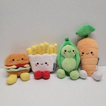 Hallmark Better Together Magnetic Peas &amp; Carrots And Burger &amp; Fries Plush Set - £23.18 GBP