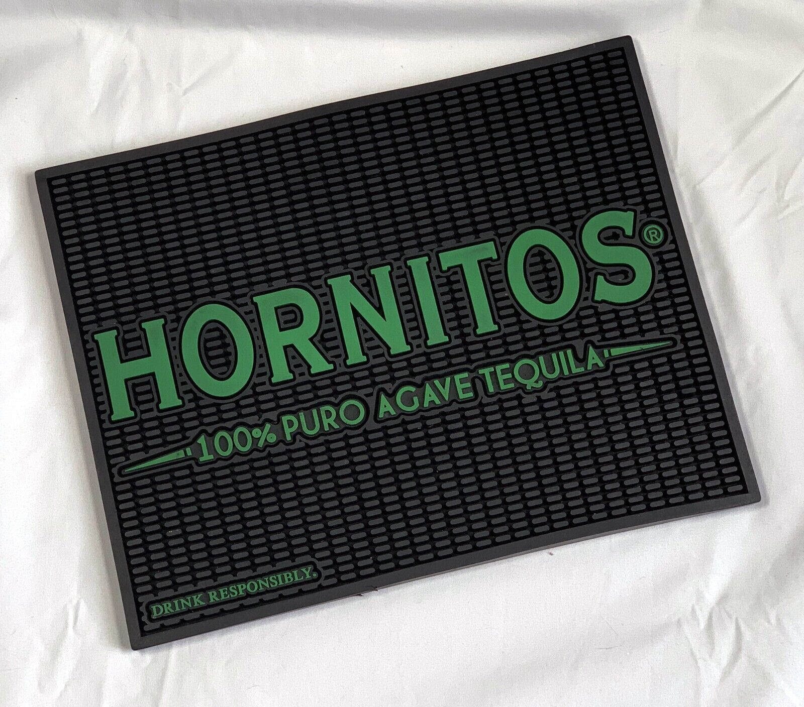 Primary image for Hornitos Tequila Rubber Bar Spill Mat 13.75" x 10.75"