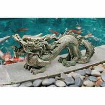 20&quot; Oriental Asian Dragon of the Chinese Great Wall of China Statue Sculpture - £112.92 GBP