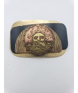 Vintage Hair Clip Barrett Brass Copper Dolphin Sunrise Ocean Made In Fra... - $57.29 CAD