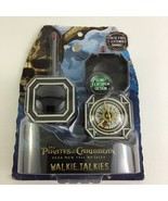 Disney Pirates Of The Caribbean Walkie Talkies Set Static Free Flip Open... - $660.70 MXN