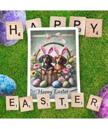 Easter Joy! Adorable Dachshund Garden Flag – 12x18 Inches of Spring Cheer - $9.90