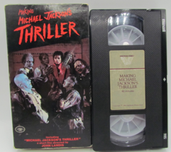 Making Michael Jackson&#39;s Thriller VHS 1983 Video Tape John Landis Music ... - $12.99