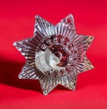 Waterford Crystal 2017 Star Mini Christmas Ornament in Original Box 4002... - $49.49