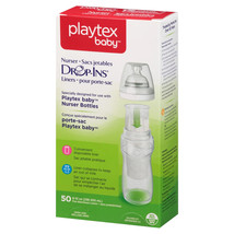 Playtex Drop-Ins Liners 8 - 10 oz. Pre-Sterilized 50 Count - NEW - £19.93 GBP