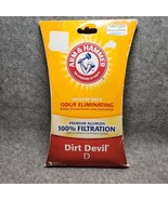 Type D Dirt Devil Vacuum Cleaner Bags Arm &amp; Hammer Odor Eliminating NIB ... - $7.70