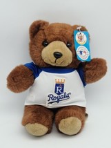 Kansas City Royals 6&quot; Sports Stuff Plush Bear NWT - £9.28 GBP